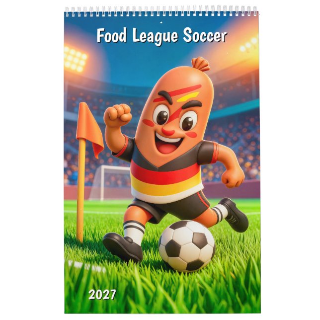 Food League Soccer Kalender (Titelbild)