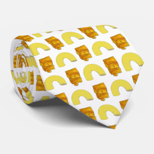 Food Pairing Elbow Macaroni Cheddar Mac & Cheese Krawatte