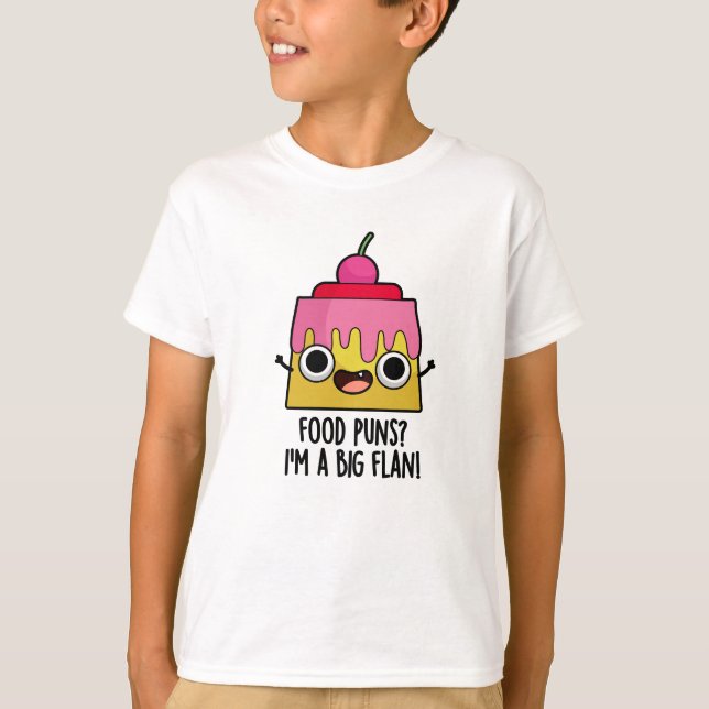 Food Puns - ich bin ein großer brauner Dessert Pun T-Shirt (Vorderseite)