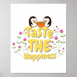 Food Quote Wall Art Poster