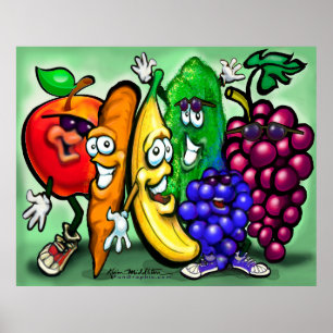 Food Rainbow Partys Poster