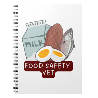 Food Safety Vet–Veterinary Food Inspection Design Notizblock