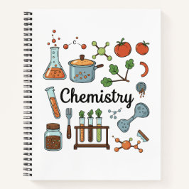 Food Science Culinary Chemistry Notebook  Notizbuch