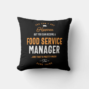 Food Service Manager Kissen