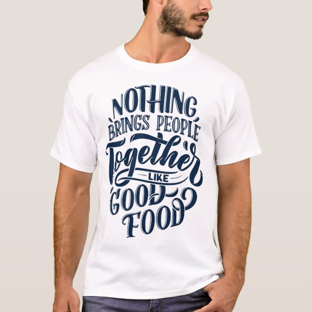 food T-Shirt (Vorderseite)