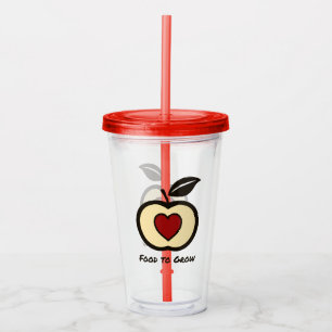 Food to Grow Logo Acrylbecher Acryltrinkbecher