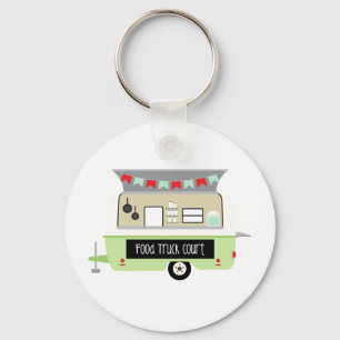 Food Truck Court Schlüsselanhänger