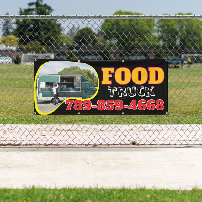 Food Truck Custom Banner (Insitu)