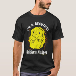 Foodie-Hähnchen-Nuggets Schönes Hähnchen-Nugget T-Shirt