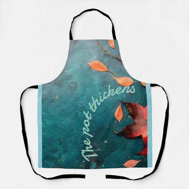 Foodie kitchen Apron by Sommer Hamilton Schürze (Vorderseite)