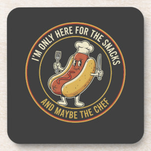 Foodie-Zitat-Design - Sala- und Chef-Humor-Geschen Getränkeuntersetzer
