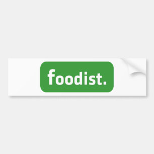 Foodist. Autoaufkleber