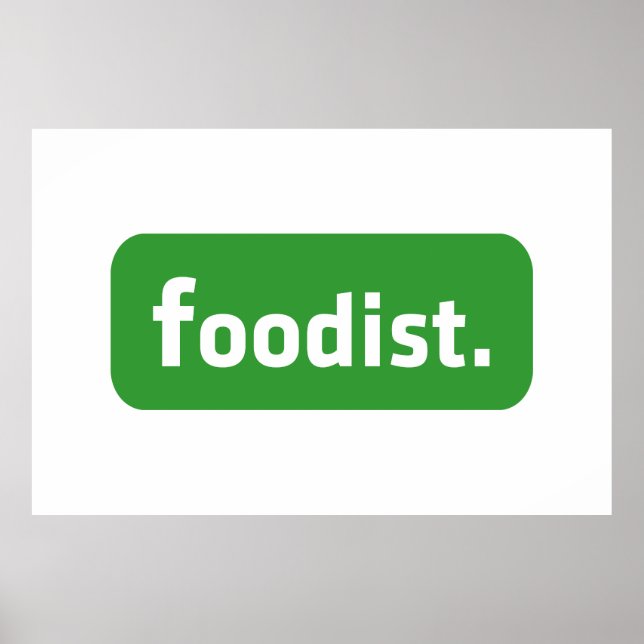 Foodist. Poster (Vorne)