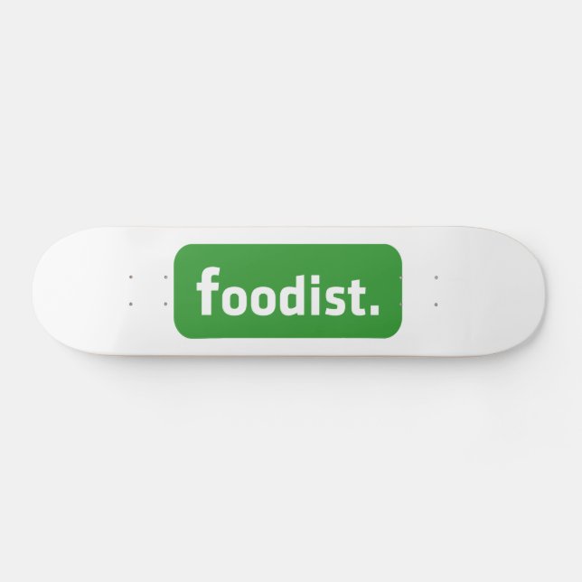 Foodist. Skateboard (Horizontal)
