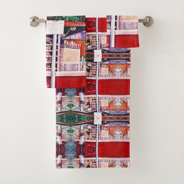 Foodstand, Mexiko Badhandtuch Set (Insitu)