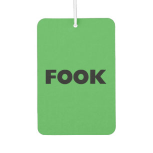 Fook Black Green Car Lufterfrischer