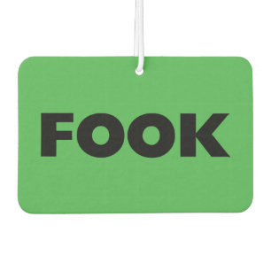 Fook Black Green Car Lufterfrischer
