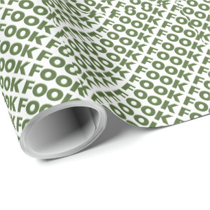 Fook weißes mattes Packpapier