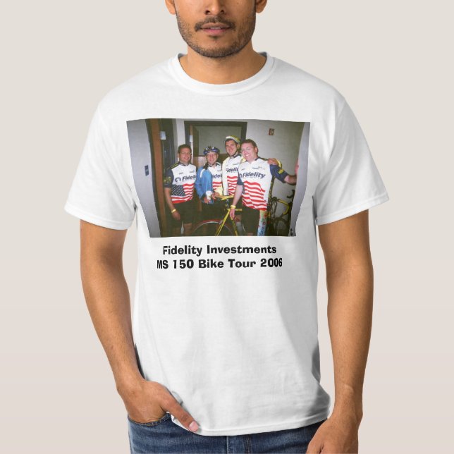 fools1, Fahrrad-Ausflug 2006 Fidelity Investments T-Shirt (Vorderseite)