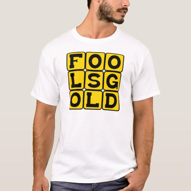 Fool's Gold, Feldspar Mineral T-Shirt (Vorderseite)