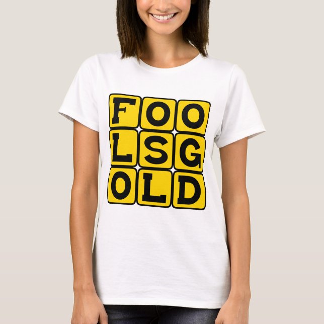 Fool's Gold, Feldspar Mineral T-Shirt (Vorderseite)