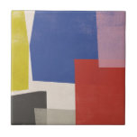 Foolscap - Moderne Farbblöcke Fliese<br><div class="desc">Foolscap I bis Juni Erica Vess. Die Farbblöcke sind abstrakt angeordnet. | 140993GG</div>