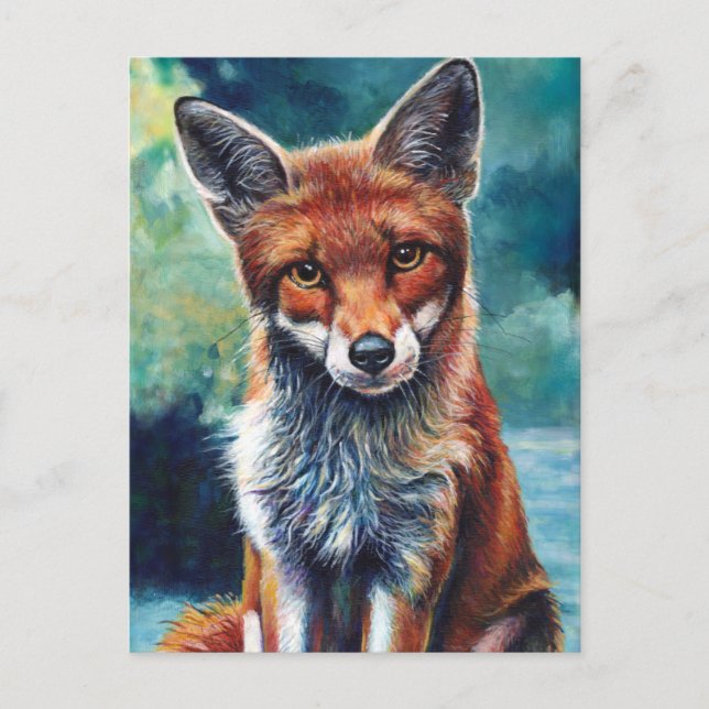 Foooxy Fox Postkarte (Vorderseite)