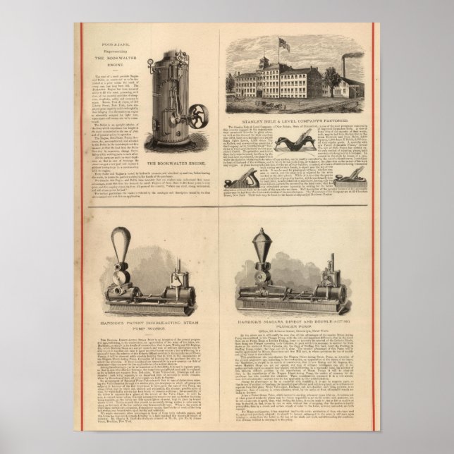 Foos und Jane Stanley Rule und Level Poster (Vorne)