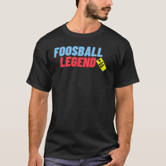 Foosball Legend Funny Foosball Table Soccer Apple T-Shirt