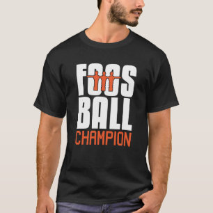Foosball Meister-Tabellen-Fußball-Geschenk für T-Shirt