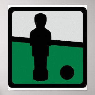 Foosball Poster