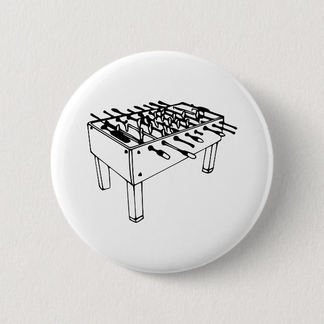 Foosball - Tabellenfußball Button (Vorderseite)