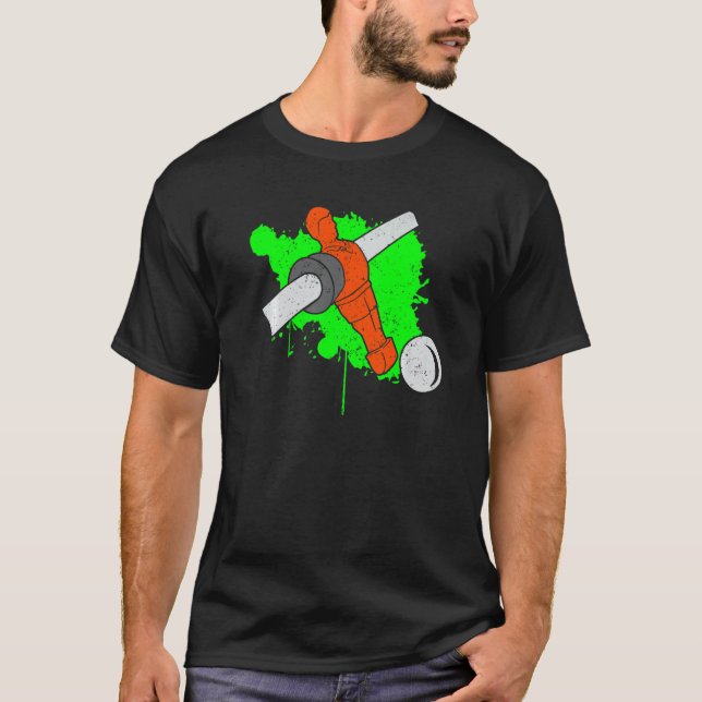 Foosball & Table Football  Foosball figure T-Shirt (Vorderseite)
