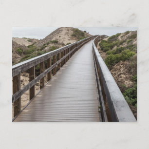 Foot Bridge at Oso Flaco Staat Park Postkarte