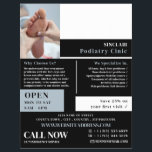 Foot Care Portrait, Podiatrie-Klinik, Podiatriker Flyer<br><div class="desc">Foot Care Portrait,  Podiatrie-Klinik,  Podiatrist Werbung Flyer durch den Business Card Store.</div>