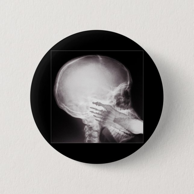 Foot in Mouth (Text hinzufügen) Button (Vorderseite)