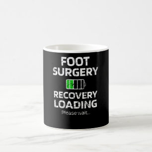 Foot Operation Erholung Geschenke  Zerbrochene Ope Kaffeetasse