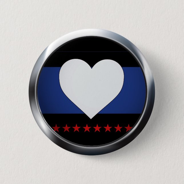 FOOT PRIDE MEDALLION BUTTON (Vorderseite)