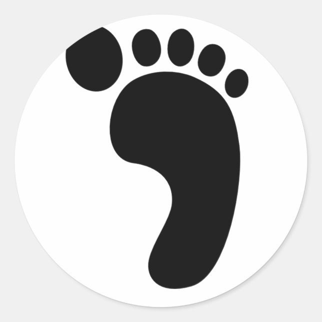 Foot Print Stickers (Vorderseite)