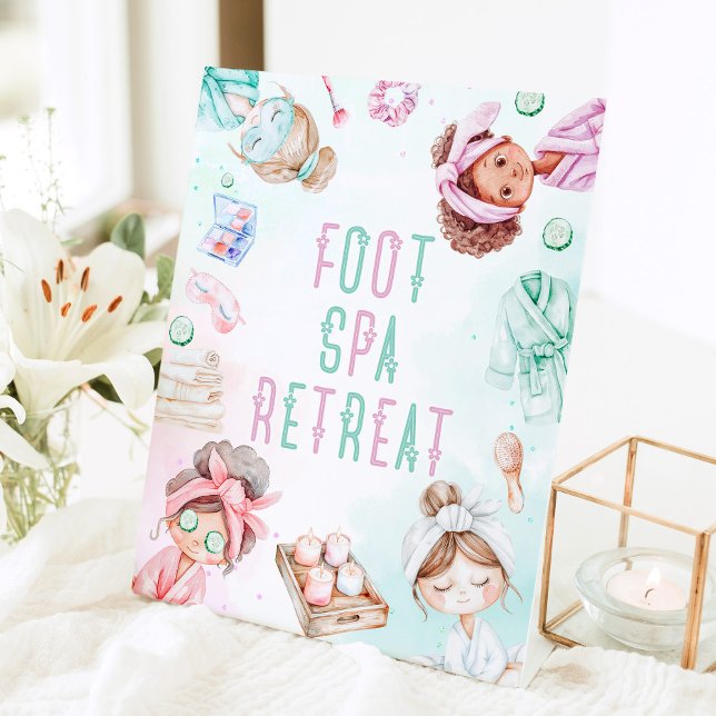 Foot Wellness-Center Retreat Wellness-Center Party Sockelschild (Von Creator hochgeladen)