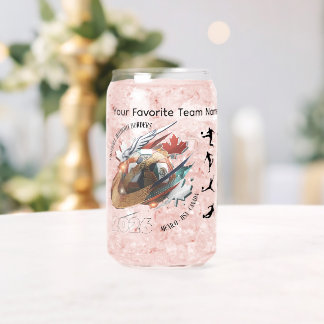 Football 2026 Can Glass – Mexico USA Canada Design Dosenglas