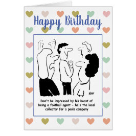 Football Agent sammelt Fußballpoolcoupons