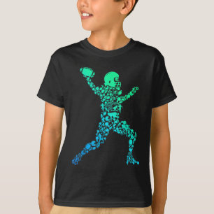 Football American Football Boys Kinder Männer T-Shirt