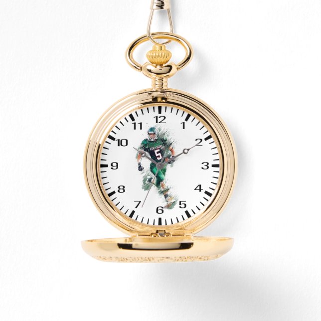 Football Armbanduhr (Vorderseite)