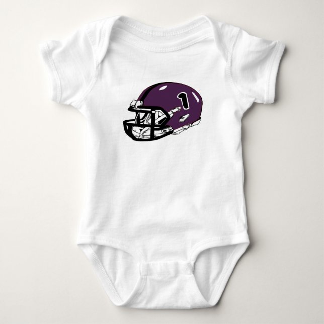 Football Baby Bodysuit Strampler (Vorderseite)