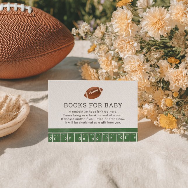 Football Baby Shooting Books for Baby Begleitkarte (Von Creator hochgeladen)