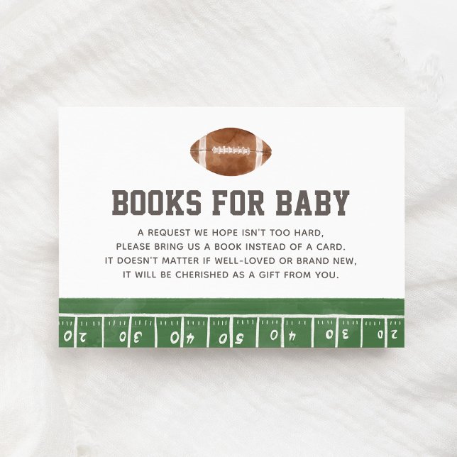 Football Baby Shooting Books for Baby Begleitkarte (Von Creator hochgeladen)
