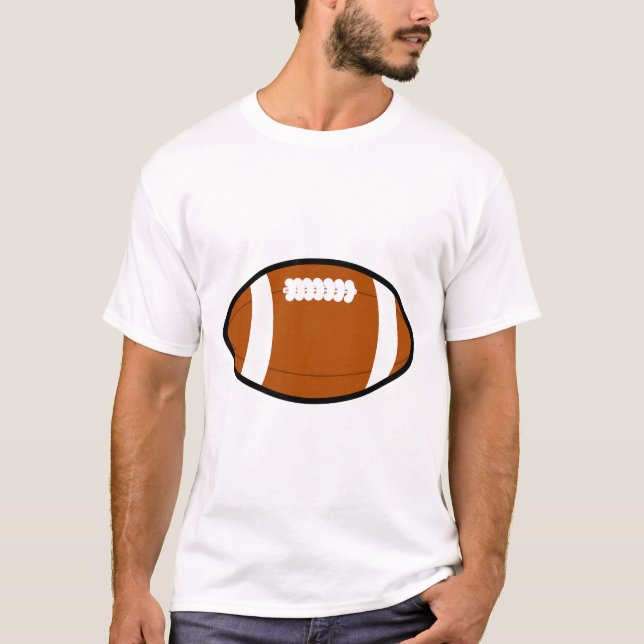 Football Ball Egg T-Shirt (Vorderseite)