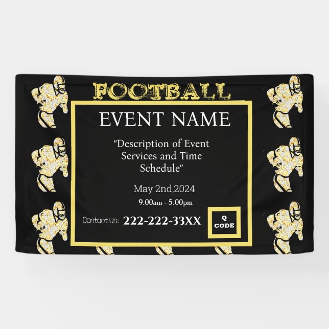 FOOTBALL BANNER (Horizontal)