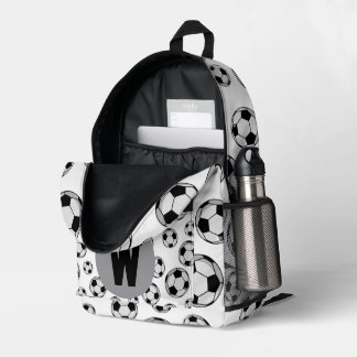 football bedruckter rucksack